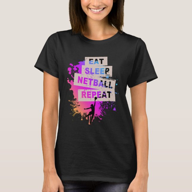 T-shirt Netball (Devant)