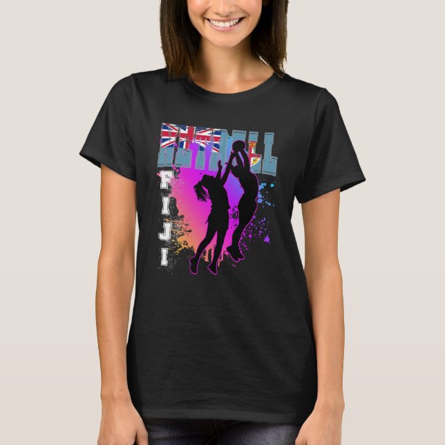 T-shirt Netball Fidji (Devant)