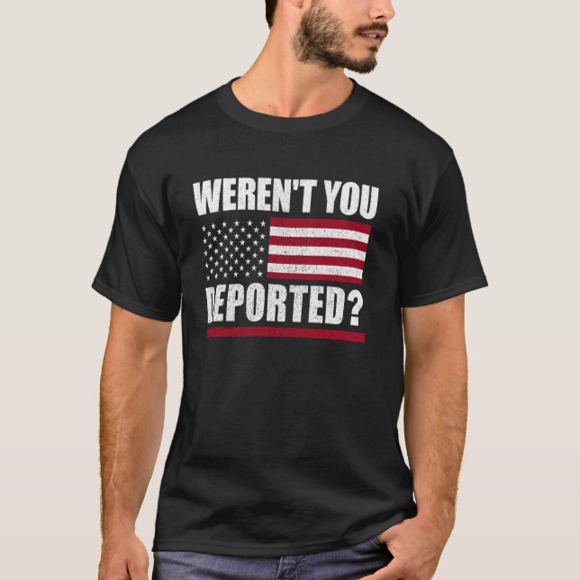 T-shirt N'êtes-vous pas expulsé Citation drôle Grunge Drap (Devant)