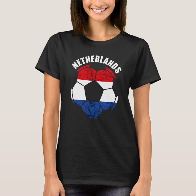 T-shirt Netherlands Dutch Pride Netherlands Soccer Player  (Devant)