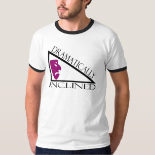 T-shirt Nettement incliné