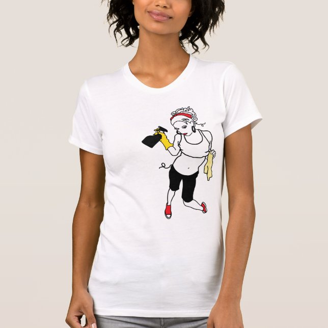 T-shirt nettoyage à chaîne (Devant)