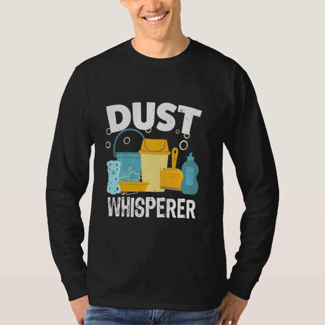 T-shirt Nettoyage amusant ménage propre (Devant)