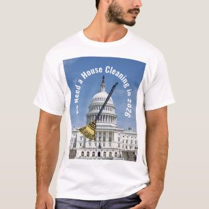 T-shirt Nettoyage de la Chambre 2026 Élection