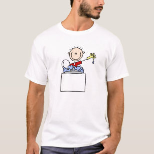 T-shirt Nettoyage de la chemise de plats