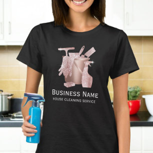 T-shirt Nettoyage de la maison Service de femme de ménage