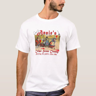 T-shirt Nettoyage de la scène du crime d'Annie