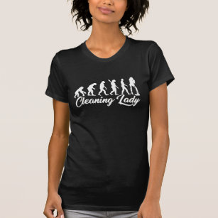 T-shirt Nettoyage de l'évolution des femmes