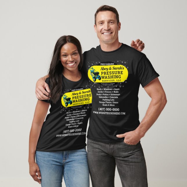 T-shirt Nettoyage de pression (Unisexe)