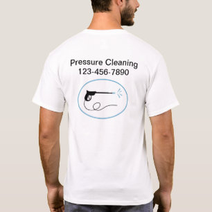 T-shirt Nettoyage De Pression Et Laver Les Chemises De Tra