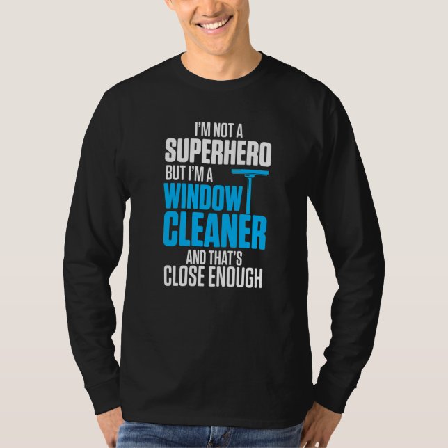 T-shirt Nettoyage des fenêtres 41 (Devant)