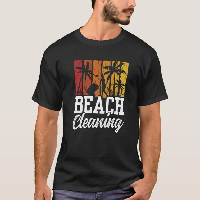T-shirt Nettoyage Des Plages (Devant)