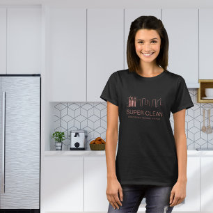 T-shirt Nettoyage professionnel de maison résidentielle co