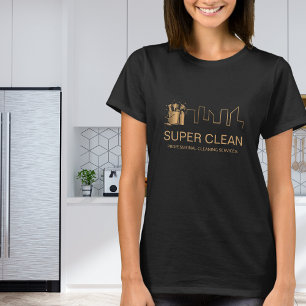 T-shirt Nettoyage professionnel de maison résidentielle co
