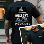 T-shirt Nettoyage professionnel Logo Nettoyage de fenêtre<br><div class="desc">Augmentez l’image professionnelle de votre entreprise grâce à notre T-shirt Nettoyant Logo de Nettoyage Professionnel, conçu pour répondre aux besoins spécifiques de l’industrie de nettoyage. Dotés d'un logo sur mesure, ces chemises sont parfaites pour les entreprises spécialisées dans le nettoyage de panneaux solaires, les services résidentiels et commerciaux de nettoyage...</div>