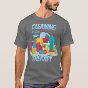 T-shirt Nettoyage Thérapie Aide domestique Soins de chambr
