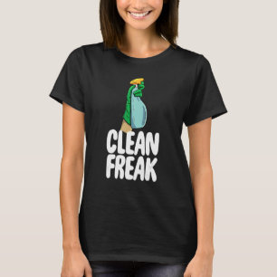 T-shirt Nettoyer le nettoyeur de freak femmes équipe de ne
