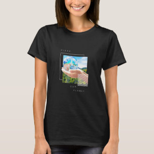T-shirt Nettoyer notre planète Blue Skies Edition