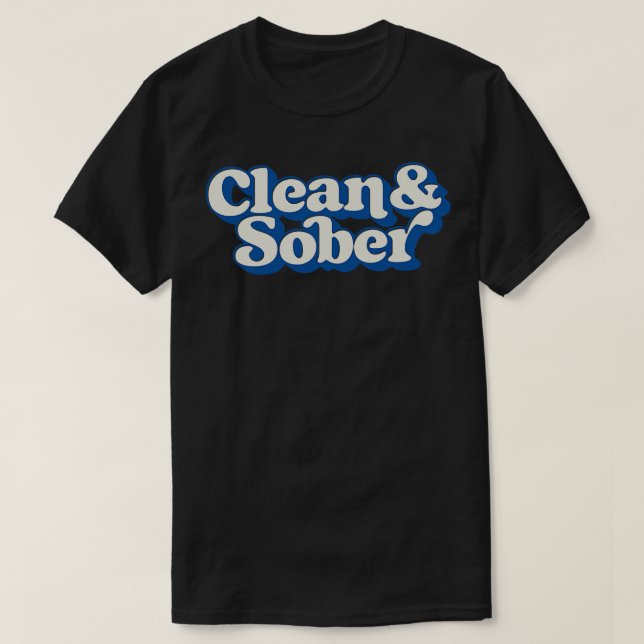 T-shirt Nettoyer Sober 2 (Design devant)