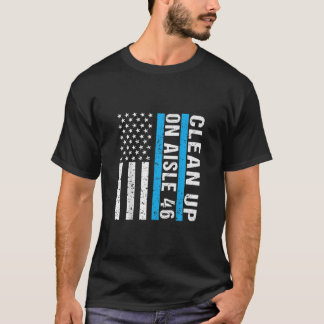 T-shirt Nettoyer Sur L'Aisle 46 Impeach Biden 46 Men W