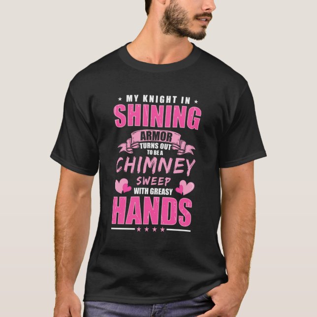 T-shirt Nettoyeur de rein Chimney Sweep Girami Chimney S (Devant)