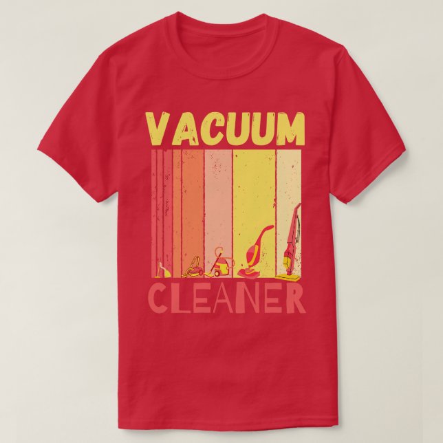 T-shirt Nettoyeur de vide (Design devant)