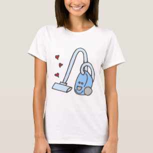 T-shirt Nettoyeur de vide avec coeur