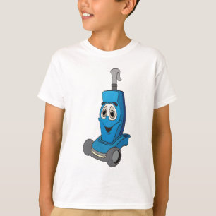 T-shirt Nettoyeur de vide bleu