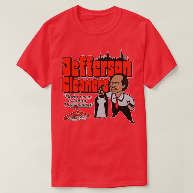 T-shirt Nettoyeurs Jefferson (Design devant)