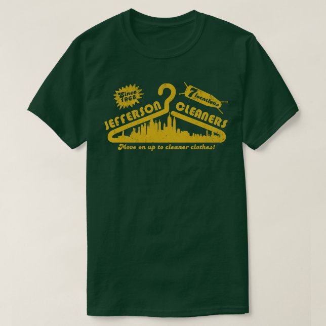 T-shirt Nettoyeurs Jefferson (Design devant)