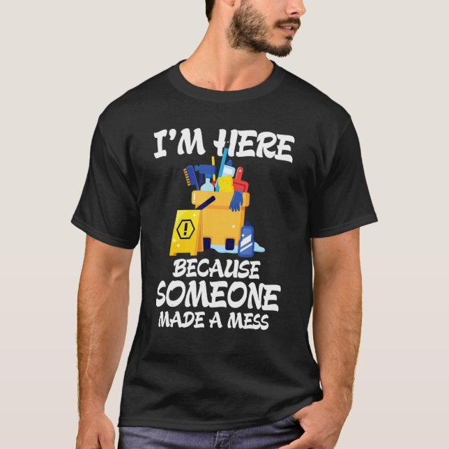 T-shirt Nettoyeurs ménagers (Devant)