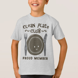 T-shirt Nettoyez le club de plat