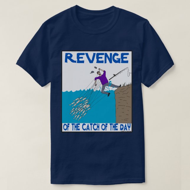 T-shirt Nettoyez l'océan. Sauvez les baleines. Sauvez la (Design devant)