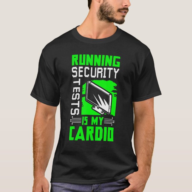T-shirt Network Security Specialist & Cyber Warrior (Devant)