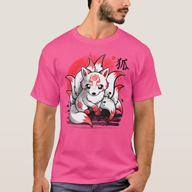 T-shirt Neuf Esprit Renard À Queue (Devant)