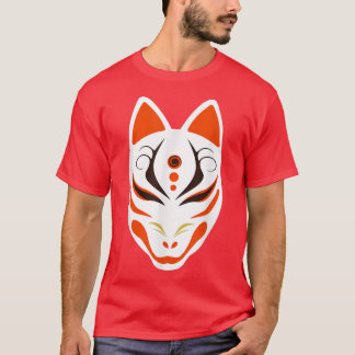 T-shirt Neuf Japonais À Queue Pour Kitsune