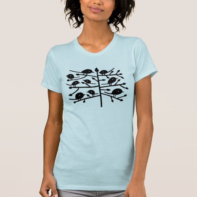 T-shirt Neuf oiseaux (Devant)