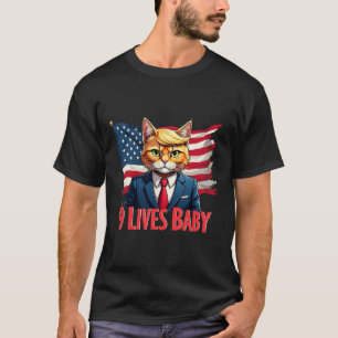 T-shirt Neuf vies Byby Cat partisan de Trump Vote Trump 