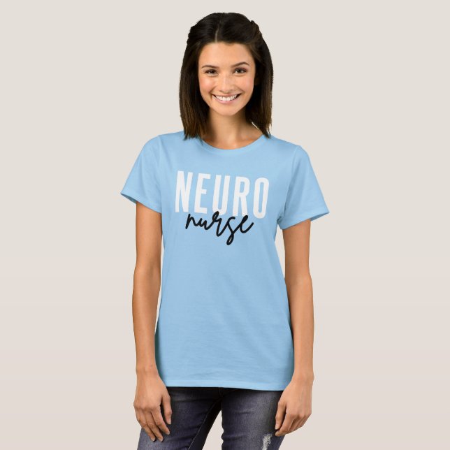 T-shirt Neuro Nurse Neuroscience infirmières cadeaux d'app (Devant entier)
