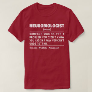 T-shirt Neurobiologiste Noun Neurologie Cool de soins infi