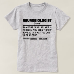 T-shirt Neurobiologiste Noun Neurologie Cool de soins infi
