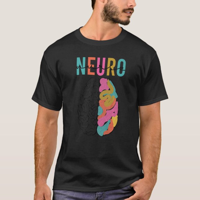 T-shirt Neurochirurgie Neurologie Neuro Tech Trauma Icu St (Devant)