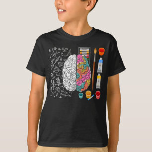 T-shirt Neurochirurgien du cerveau coloré Artiste scienti