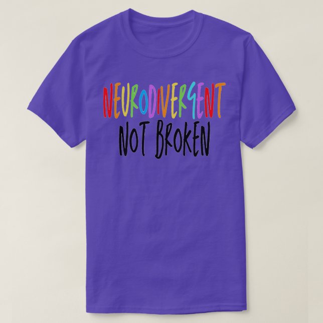 T-shirt Neurodivergent (Design devant)