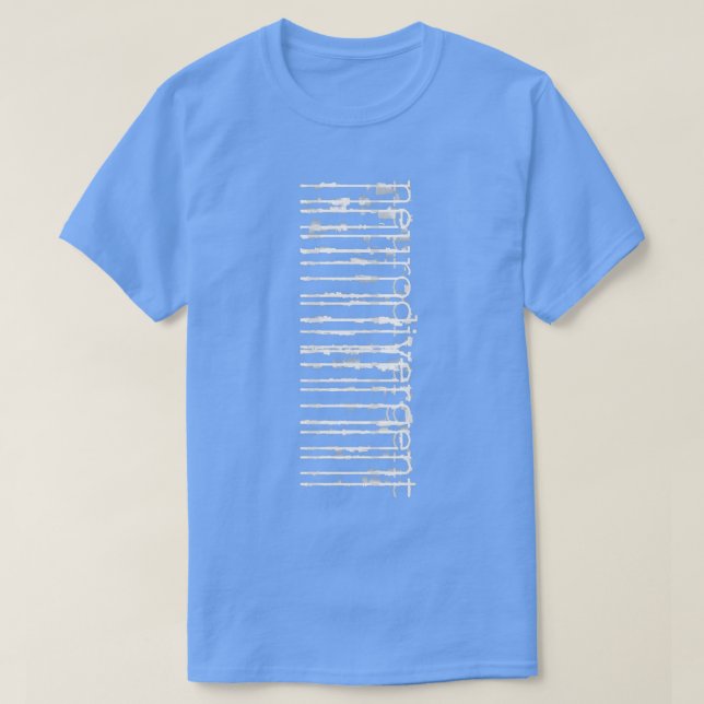 T-shirt Neurodivergent est différent et normal (Design devant)