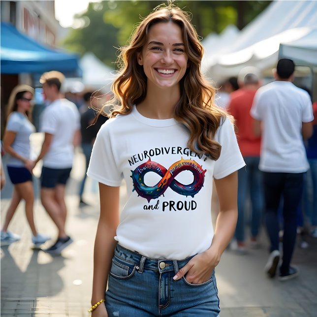 T-shirt Neurodivergent et fière Sensibilisation sur l'auti (Autism Awareness T-Shirt )