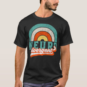 T-shirt Neurodivergent Fierté pour l'autisme TDAH et TSA