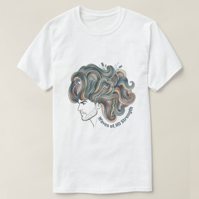 T-shirt Neurodivergent Pride | Empowering Quote Art (Design devant)