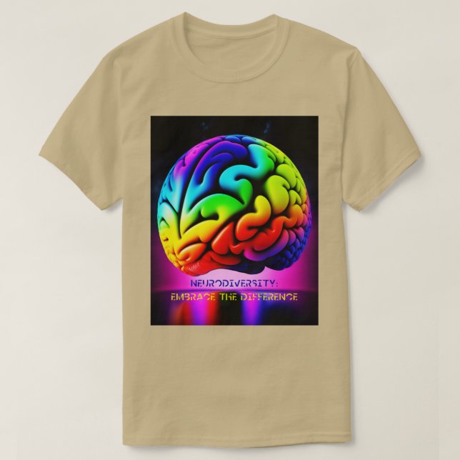 T-shirt Neurodiversité4 (Design devant)