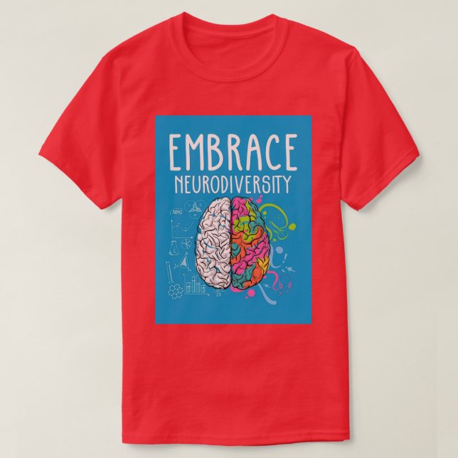 T-shirt Neurodiversité 6 (Design devant)